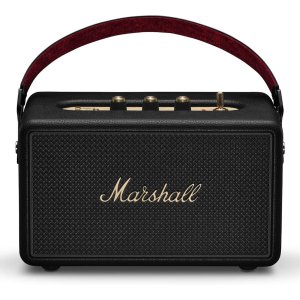 MARSHALL 1007443 Kilburn III Bluetooth Ηχείο, Μαύρο με Μπρούτζινες Λεπτομέρειες 
