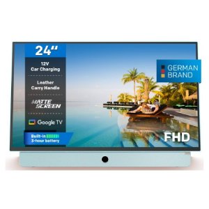 METZ 24MPE7000Y Φορητή Google LED Τηλεόραση, 24" Μπλε 