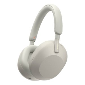 SONY WH1000XM5S.CE7 Over-Ear Ασύρματα Ακουστικά, Ασημί