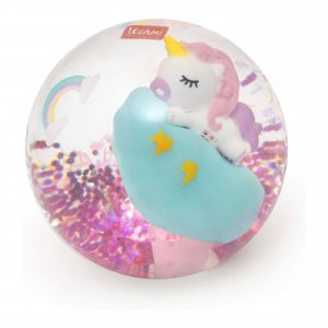 LEGAMI BOB0003 Light-Up Bouncy Ball, Unicorn