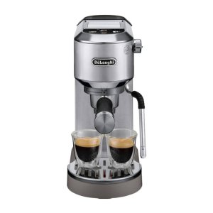 DELONGHI EC890.M Dedica Duo Μηχανή Espressso, Ασημί 