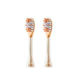 Oclean Easy Clean Replacement Brush Heads Set for Electric Toothbrush, Orange