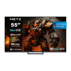 METZ 55MNE8000Z QLED Mini LED 4Κ Google Τηλεόραση, 55" 