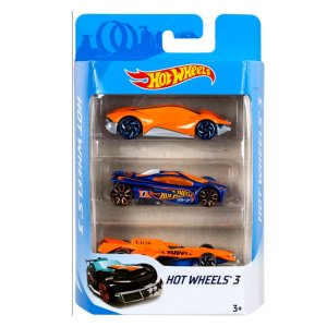 MATTEL 016124 Σετ 3 Αυτοκινητάκια