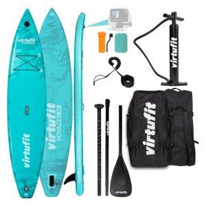 VIRTUFIT VFW06083 Φουσκωτή Σανίδα SUP Voyager 381cm, Τιρκουάζ